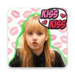 wastickerapps korean idol sticker for whatsapp android application logo